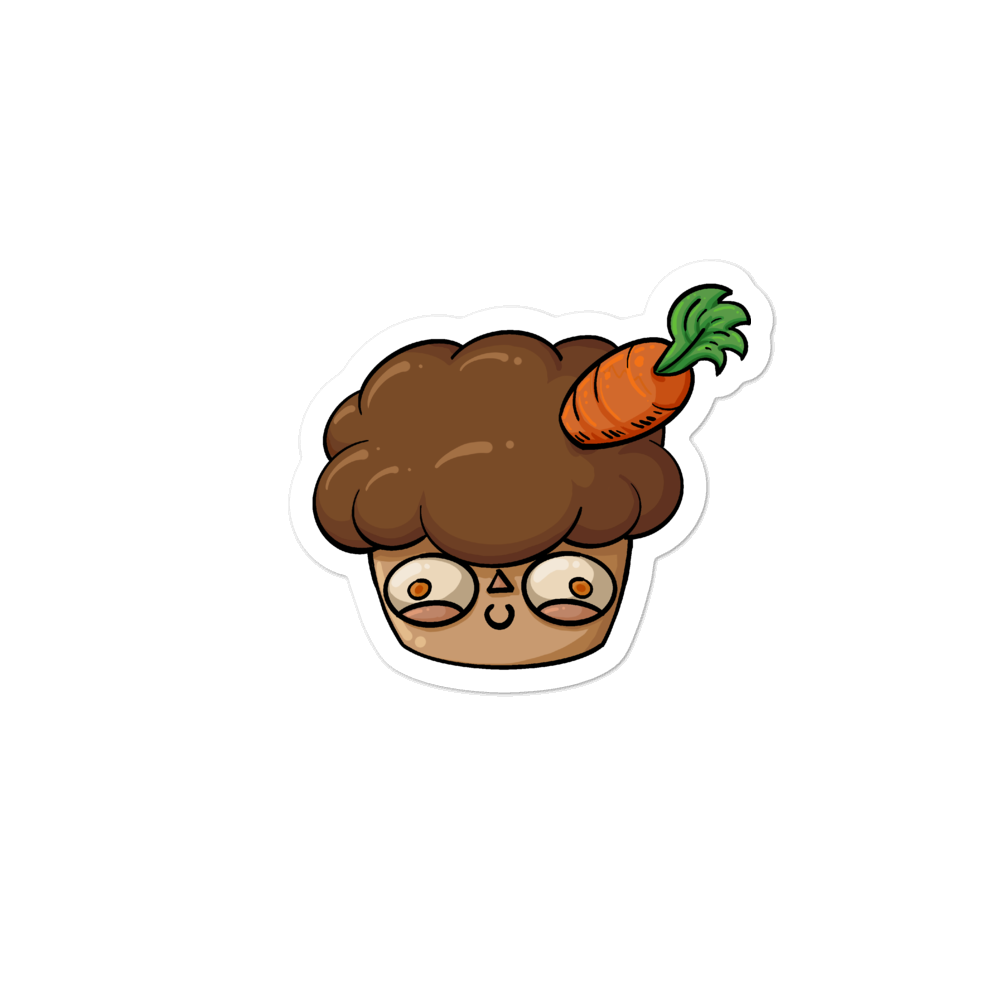 CARROT Bubble-free sticker!