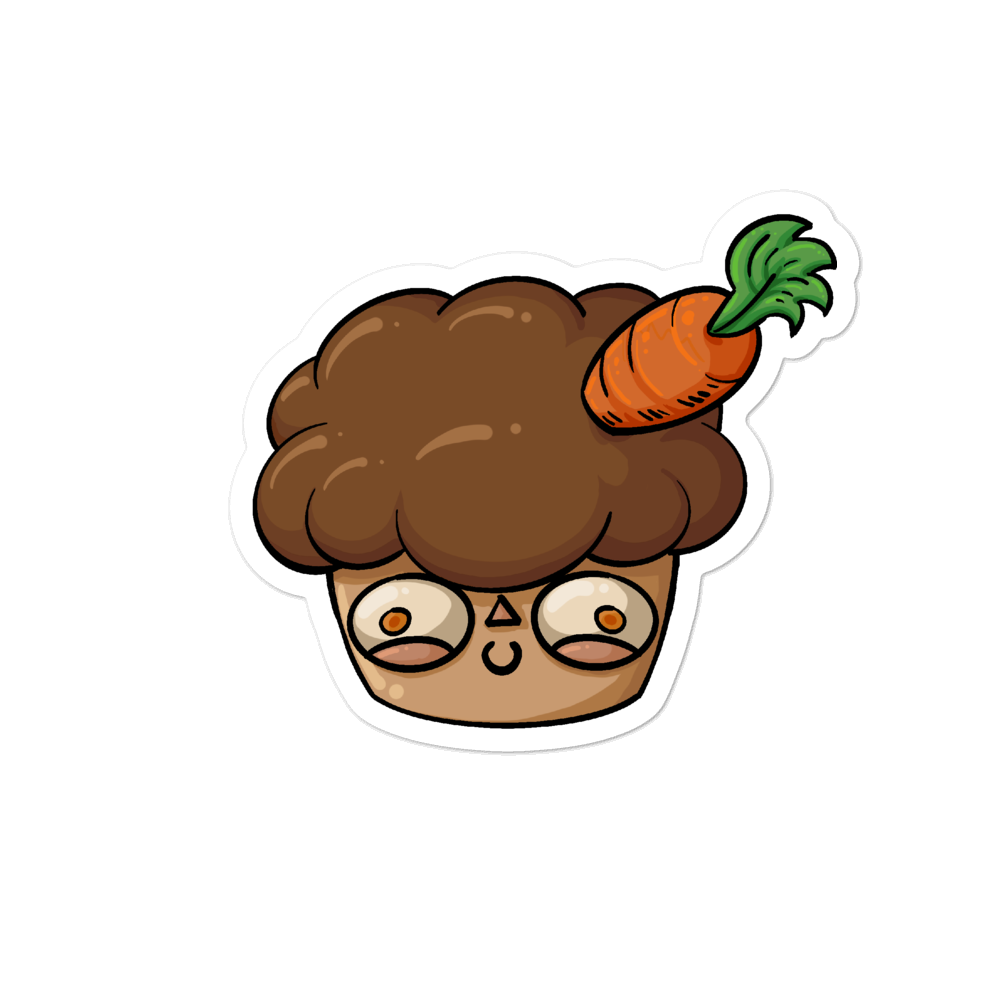 CARROT Bubble-free sticker!